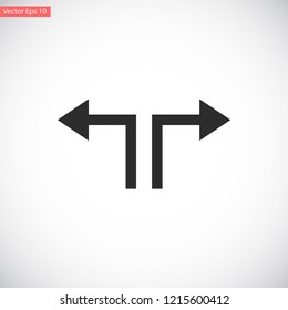 arrows vector icon eps 10