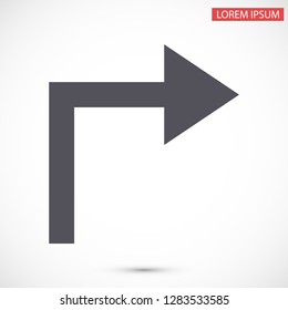 arrows vector icon eps 10