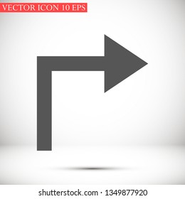 arrows vector icon eps 10