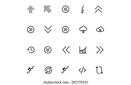 Arrows Vector Icons