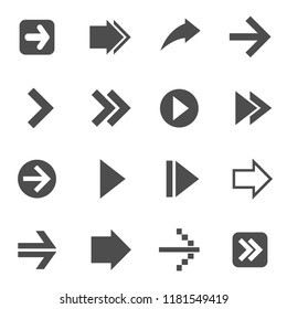 arrows vector icons for your creative ideas