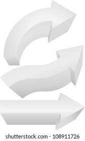 Arrows. Vector illustration