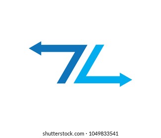 Arrows vector illustration icon Logo Template design