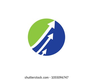 Arrows vector illustration icon Logo Template design