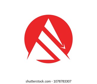 Arrows vector illustration icon Logo Template design