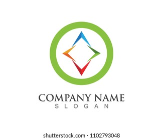 Arrows vector illustration icon Logo Template design