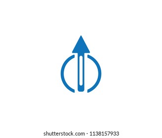 Arrows vector illustration icon Logo Template design