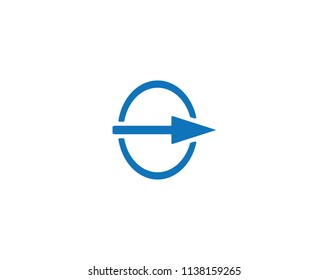 Arrows vector illustration icon Logo Template design