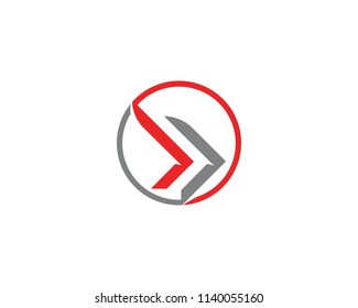 Arrows vector illustration icon Logo Template design