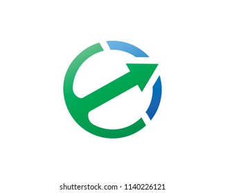 Arrows vector illustration icon Logo Template design