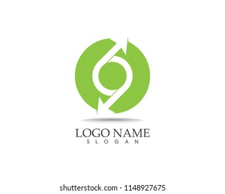 Arrows vector illustration icon logo design template