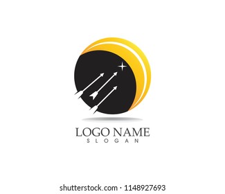 Arrows vector illustration icon logo design template