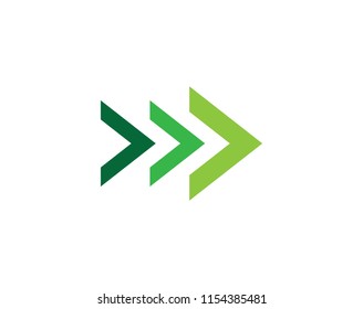 Arrows vector illustration icon Logo Template design