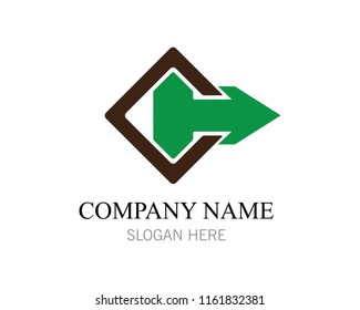 Arrows vector illustration icon Logo
