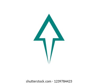 Arrows vector illustration icon Logo Template design
