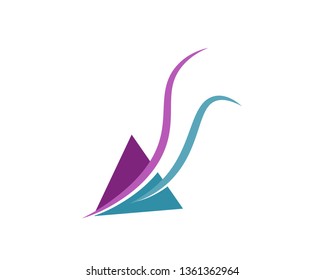Arrows vector illustration icon Logo Template design