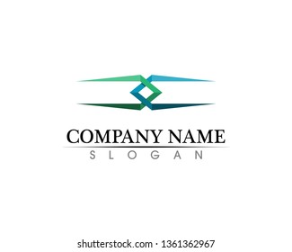 Arrows vector illustration icon Logo Template design
