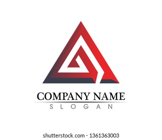 Arrows vector illustration icon Logo Template design
