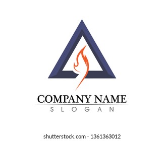 Arrows vector illustration icon Logo Template design
