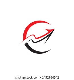 Arrows vector illustration icon Logo Template design