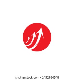 Arrows vector illustration icon Logo Template design