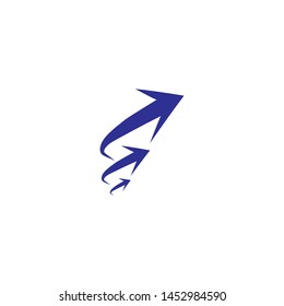 Arrows vector illustration icon Logo Template design