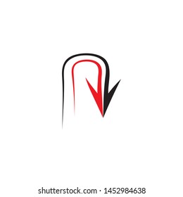 Arrows vector illustration icon Logo Template design