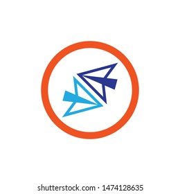Arrows vector illustration icon logo template design