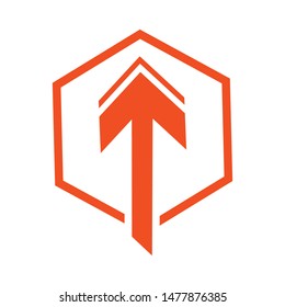 Arrows vector illustration icon Logo Template design