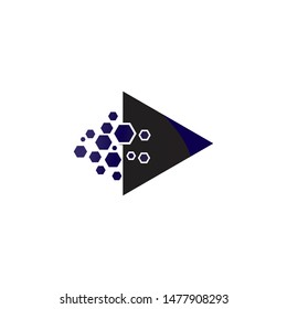 Arrows vector illustration icon Logo Template design
