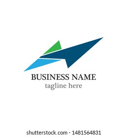 Arrows vector illustration icon logo template design