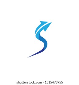 Arrows vector illustration icon Logo Template design