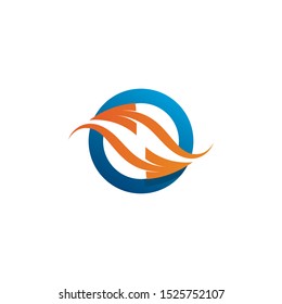 Arrows vector illustration icon Logo Template design