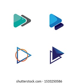 Arrows vector illustration icon Logo Template design