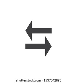 Arrows vector illustration icon Logo Template design