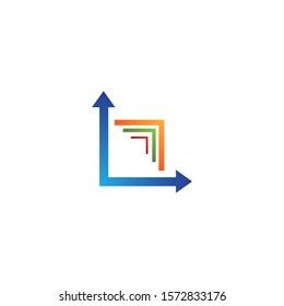 Arrows vector illustration icon logo template design