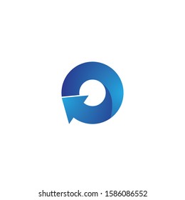 Arrows vector illustration icon logo template design