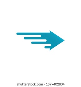 Arrows vector illustration icon Logo Template design

