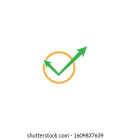 Arrows vector illustration icon logo template design