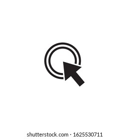 Arrows vector illustration icon logo template design
