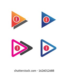 Arrows vector illustration icon Logo Template design