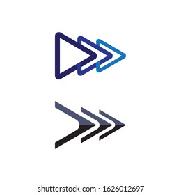 Arrows vector illustration icon Logo Template design
