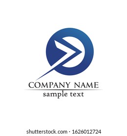 Arrows vector illustration icon Logo Template design