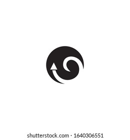 Arrows vector illustration icon logo template design