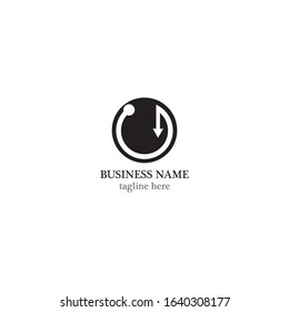 Arrows vector illustration icon logo template design