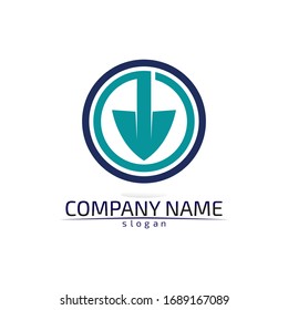 Dibujos ilustrados vectoriales Diseño de plantillas de logotipos