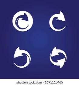 Vektorillustration-Illustrationssymbol für Logo-Vorlage