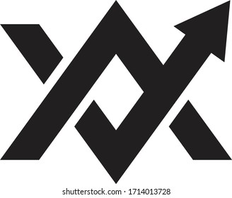 Arrows vector illustration icon logo template design
