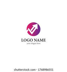 Arrows vector illustration icon logo template design