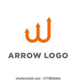 Arrows vector illustration icon Logo Template design